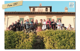 Foto di gruppo del Viaggio Flumen a Pistoia